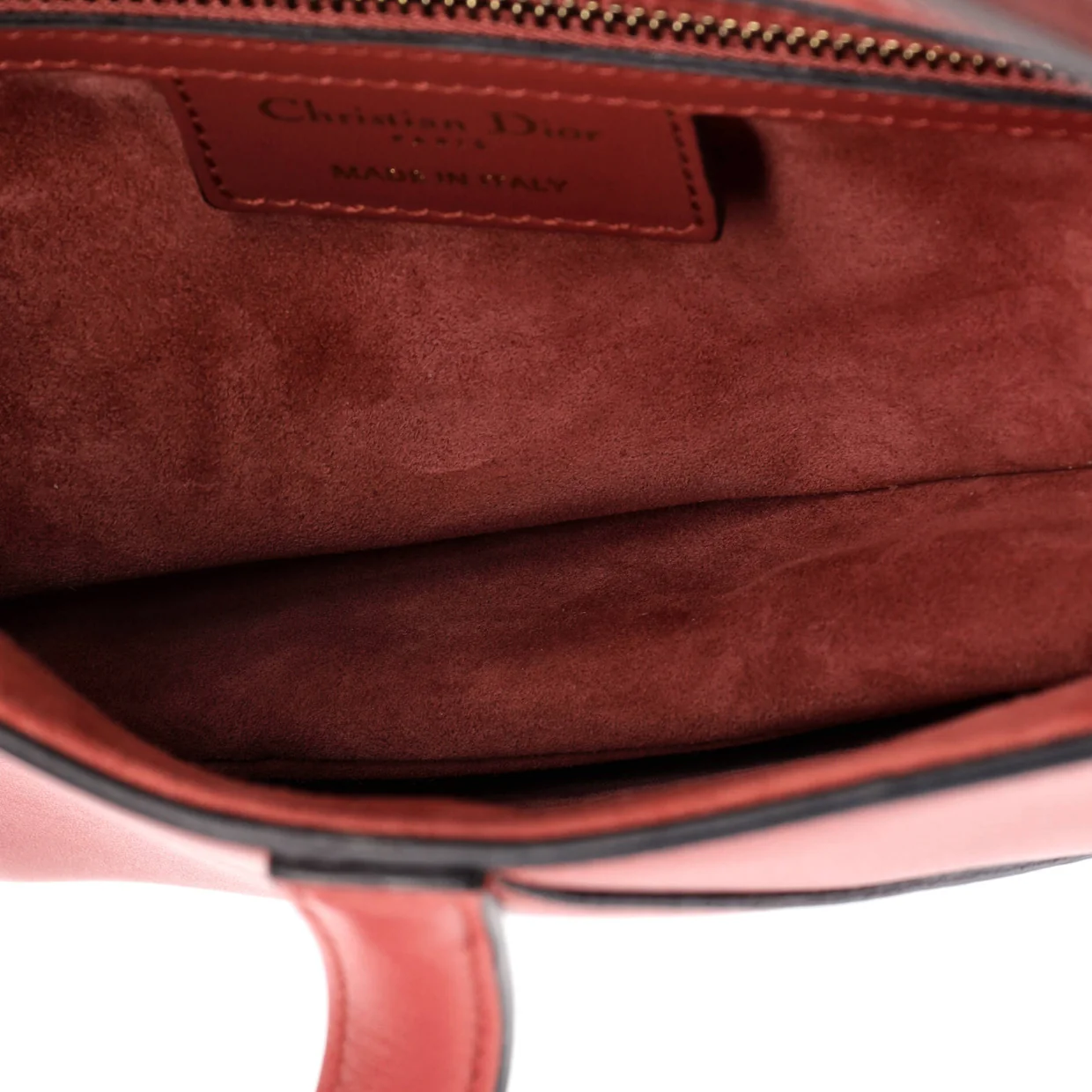 Saddle Handbag Leather Medium - Deep Luxury