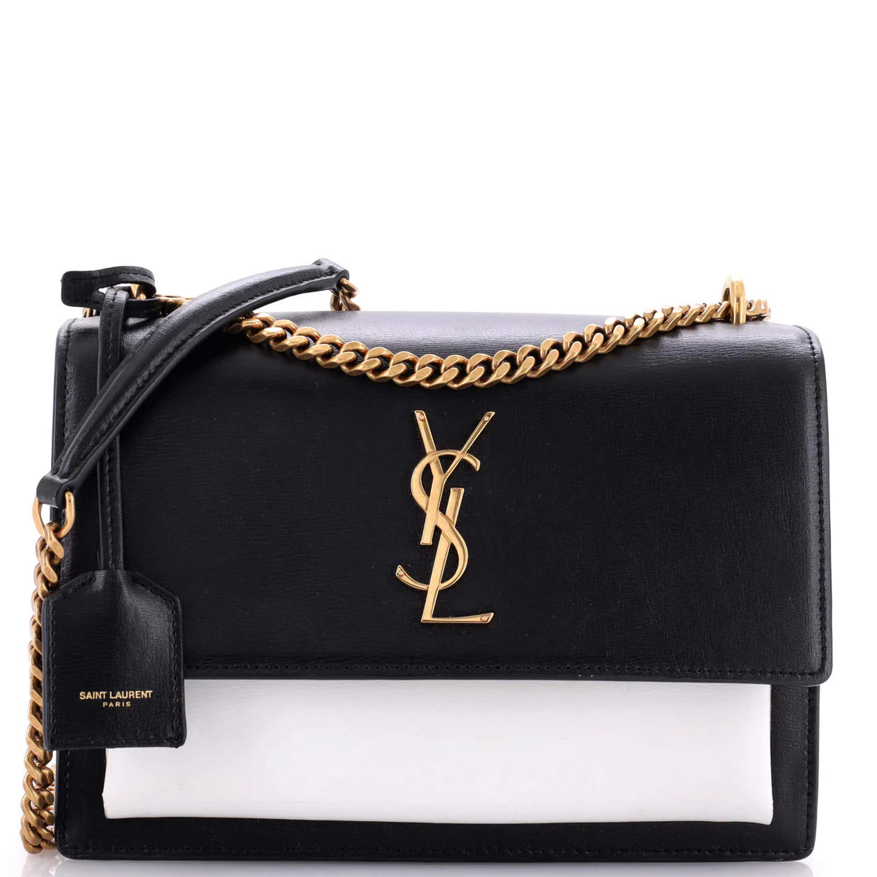 Sunset Crossbody Bag Leather Medium - Deep Luxury