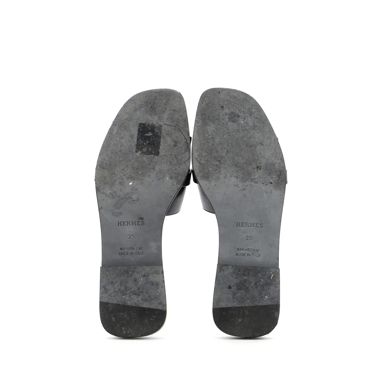 Women's Gabriel Slide Sandals Leather - Deep Luxury