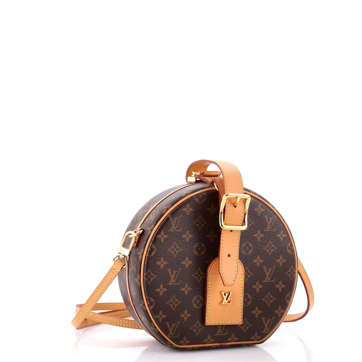 Petite Boite Chapeau Bag Monogram Canvas - Deep Luxury