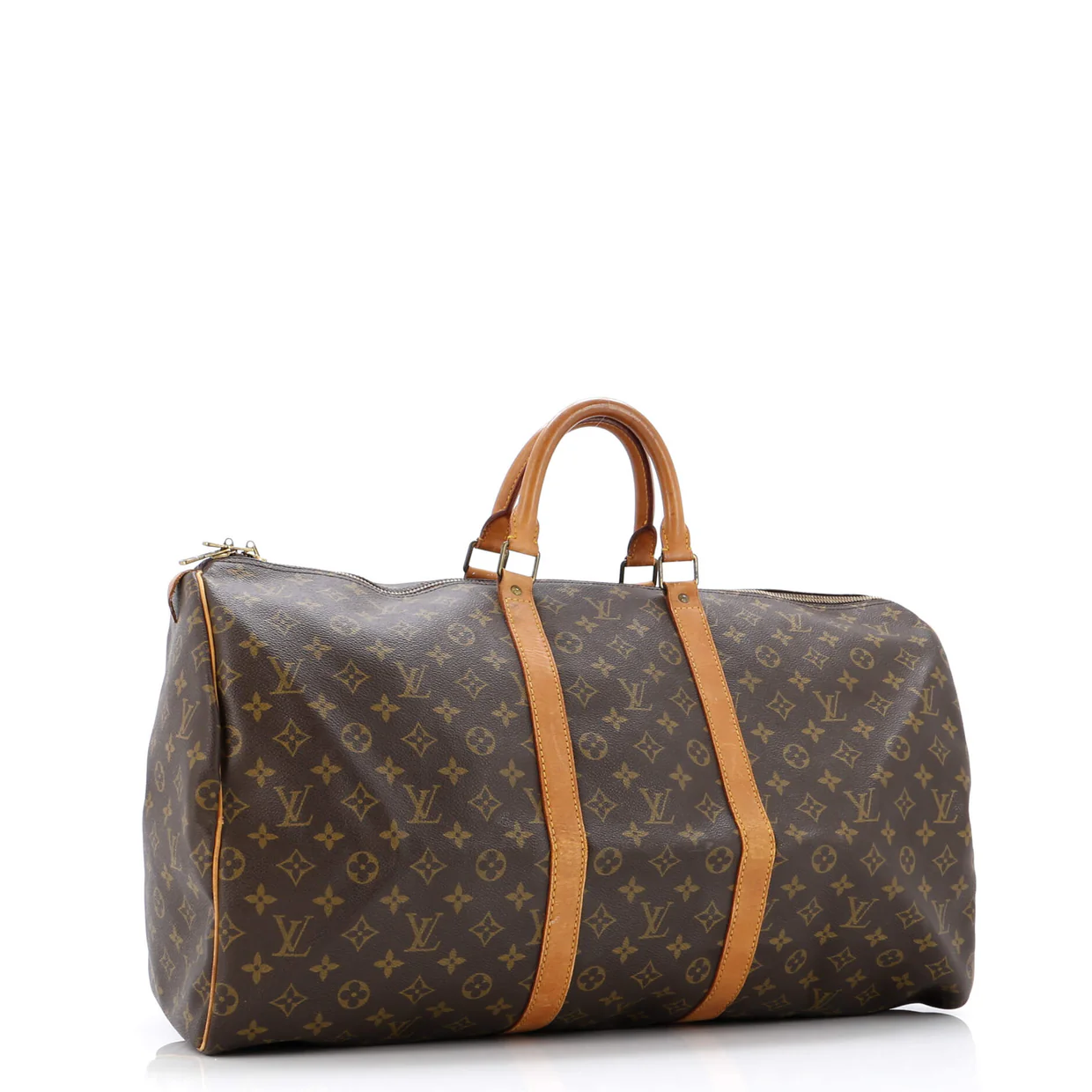 Keepall Bandouliere Bag Monogram Canvas 55 - Deep Luxury