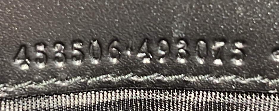 Padlock Continental Chain Wallet Guccissima Leather Long - Deep Luxury