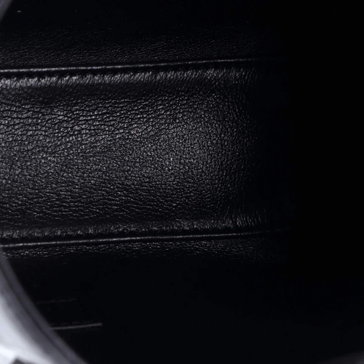 Shopper Tote Crocodile Embossed Leather Mini Toy - Deep Luxury