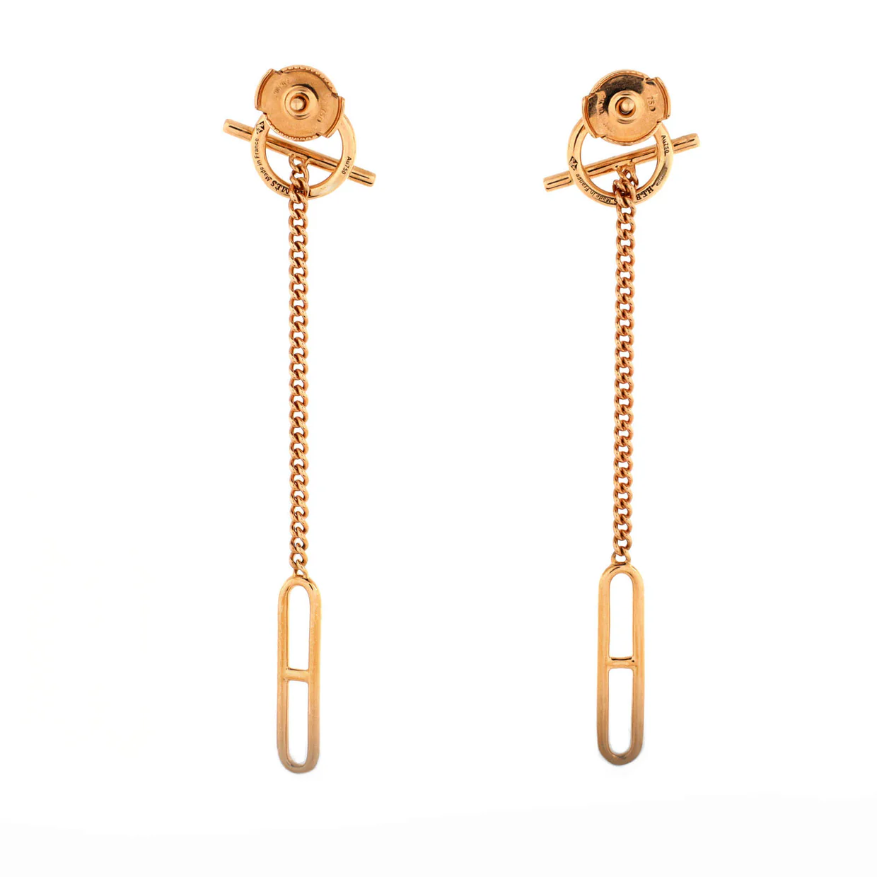 Echappee Drop Earrings 18K Rose Gold - Deep Luxury