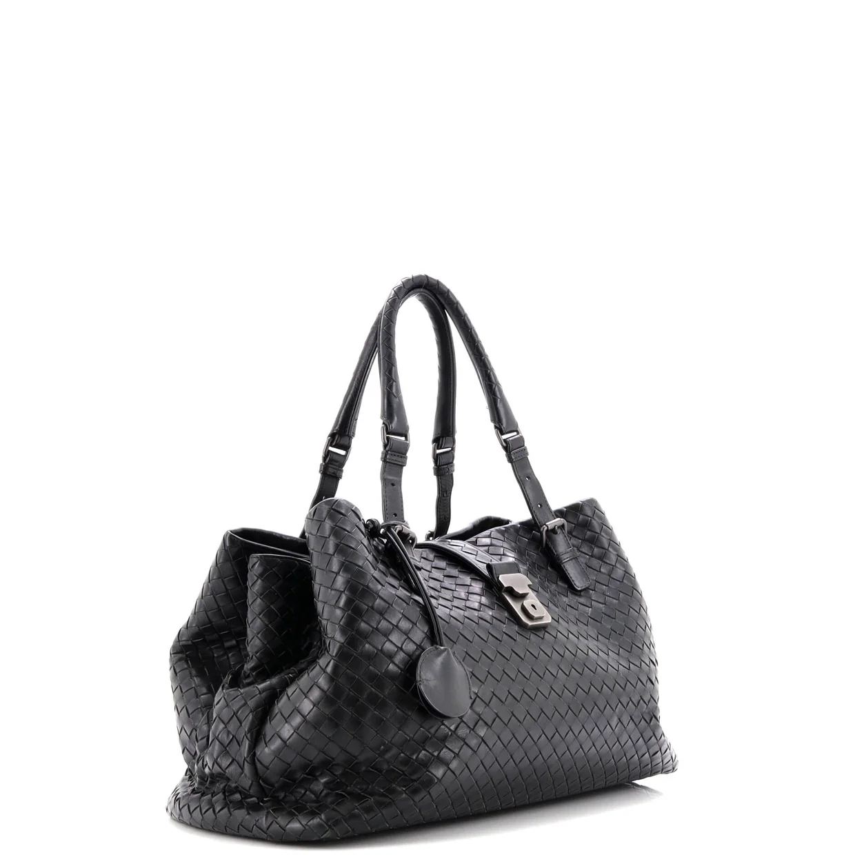 Roma Bag Intrecciato Nappa Large - Deep Luxury