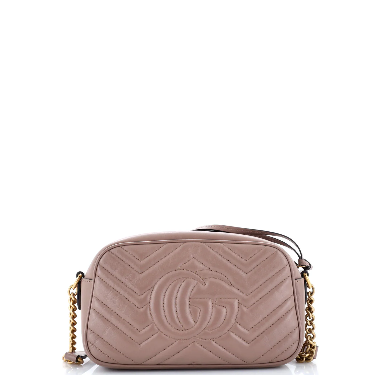 GG Marmont Shoulder Bag Matelasse Leather Small - Deep Luxury