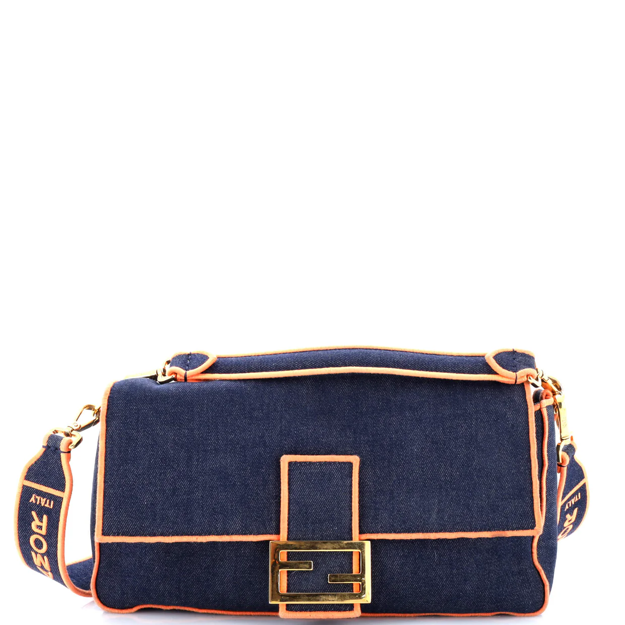 Baguette NM Bag Denim Large - Deep Luxury