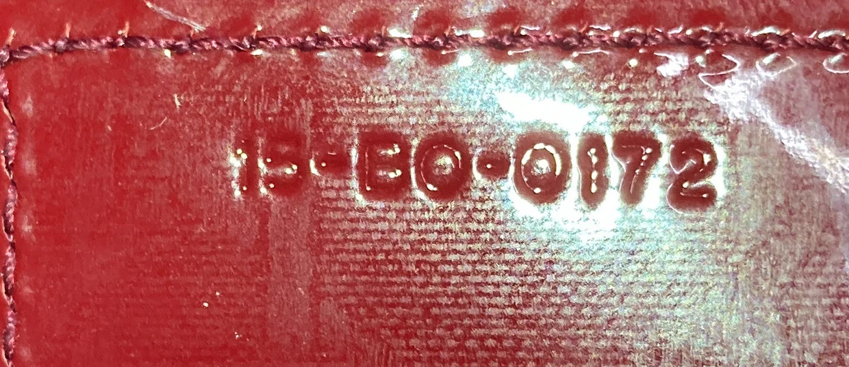 Lady Dior Bag Cannage Quilt Patent Large - Deep Luxury