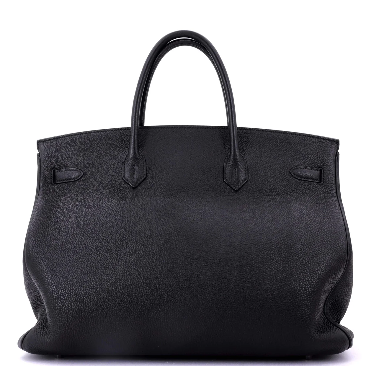 Birkin Handbag Noir Togo with Palladium Hardware 40 - Deep Luxury