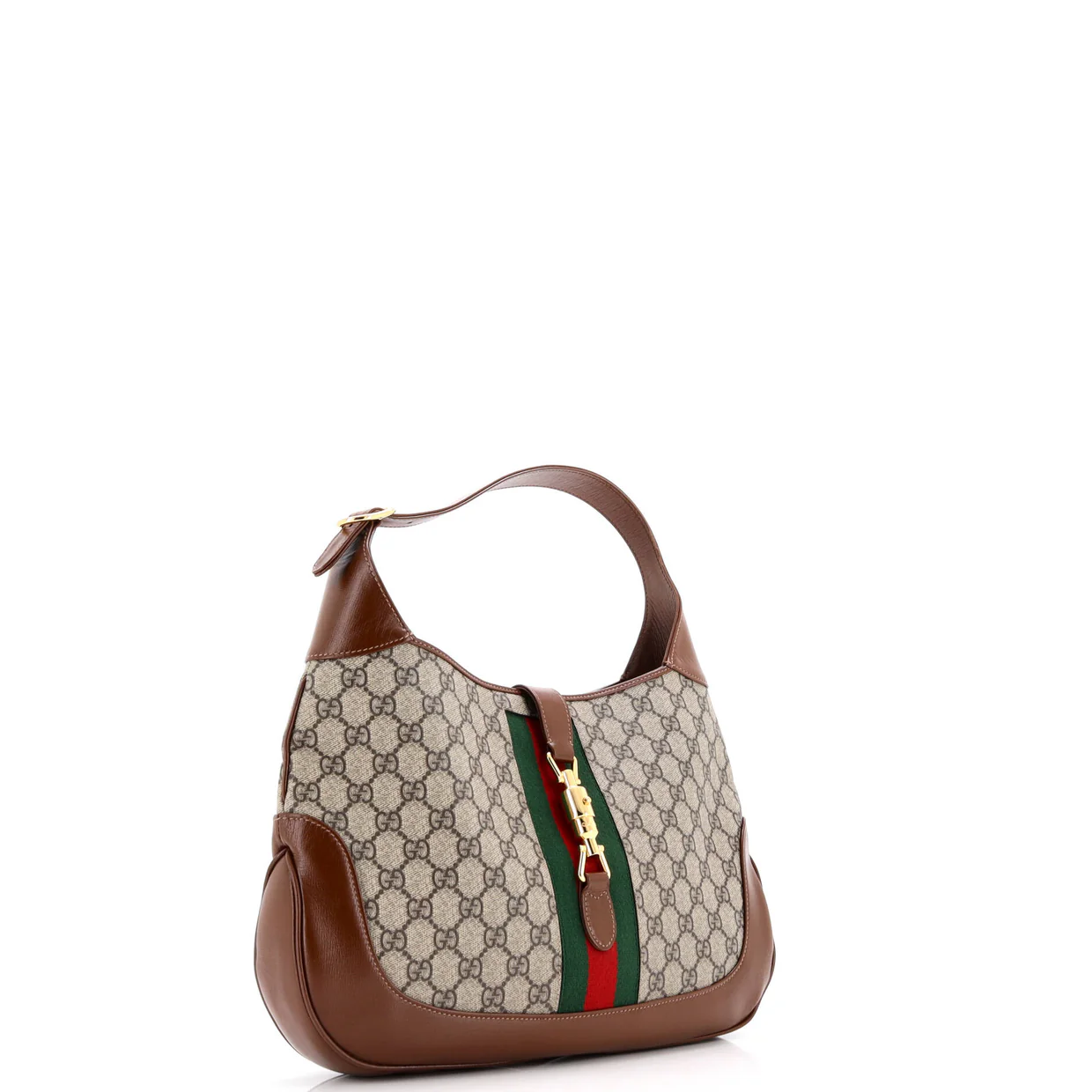 Jackie 1961 Hobo GG Coated Canvas Medium - Deep Luxury