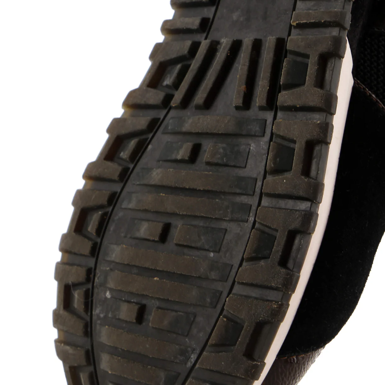 Women's Run Away Sneakers Mesh with Monogram Canvas and Suede - Deep Luxury