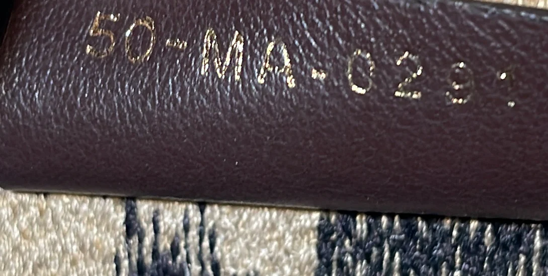 Book Tote Embroidered Canvas Medium - Deep Luxury