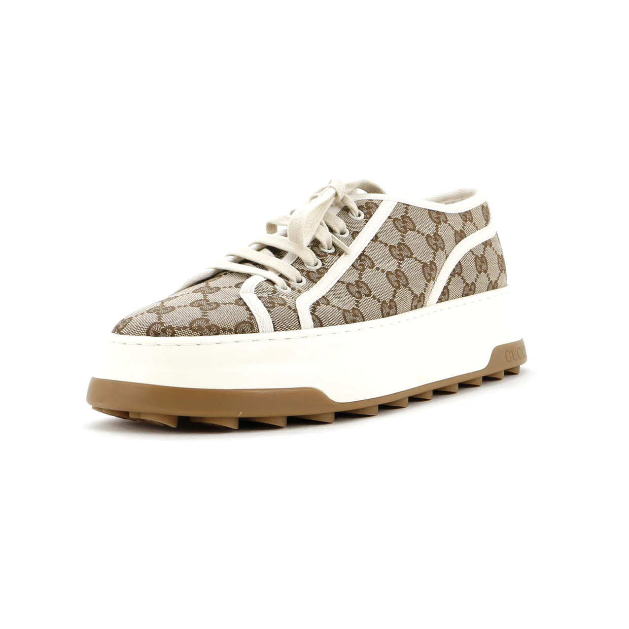 Men's Tennis Trek Sneakers GG Canvas - Deep Luxury