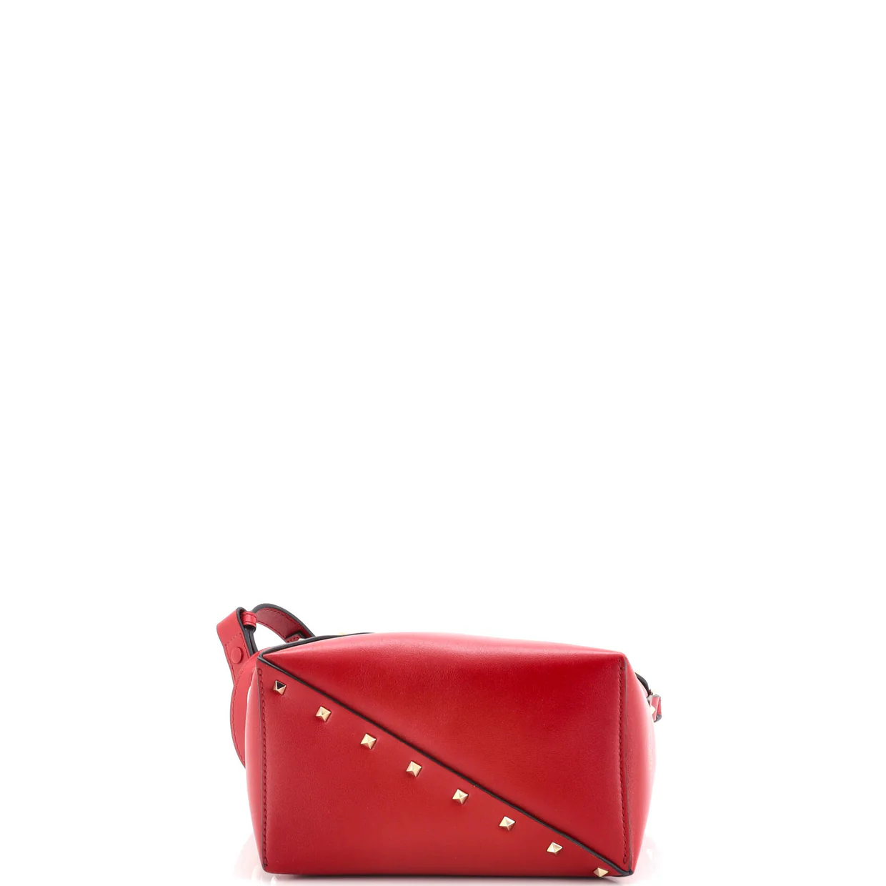 Rockstud Wispy Bucket Bag Leather Small - Deep Luxury