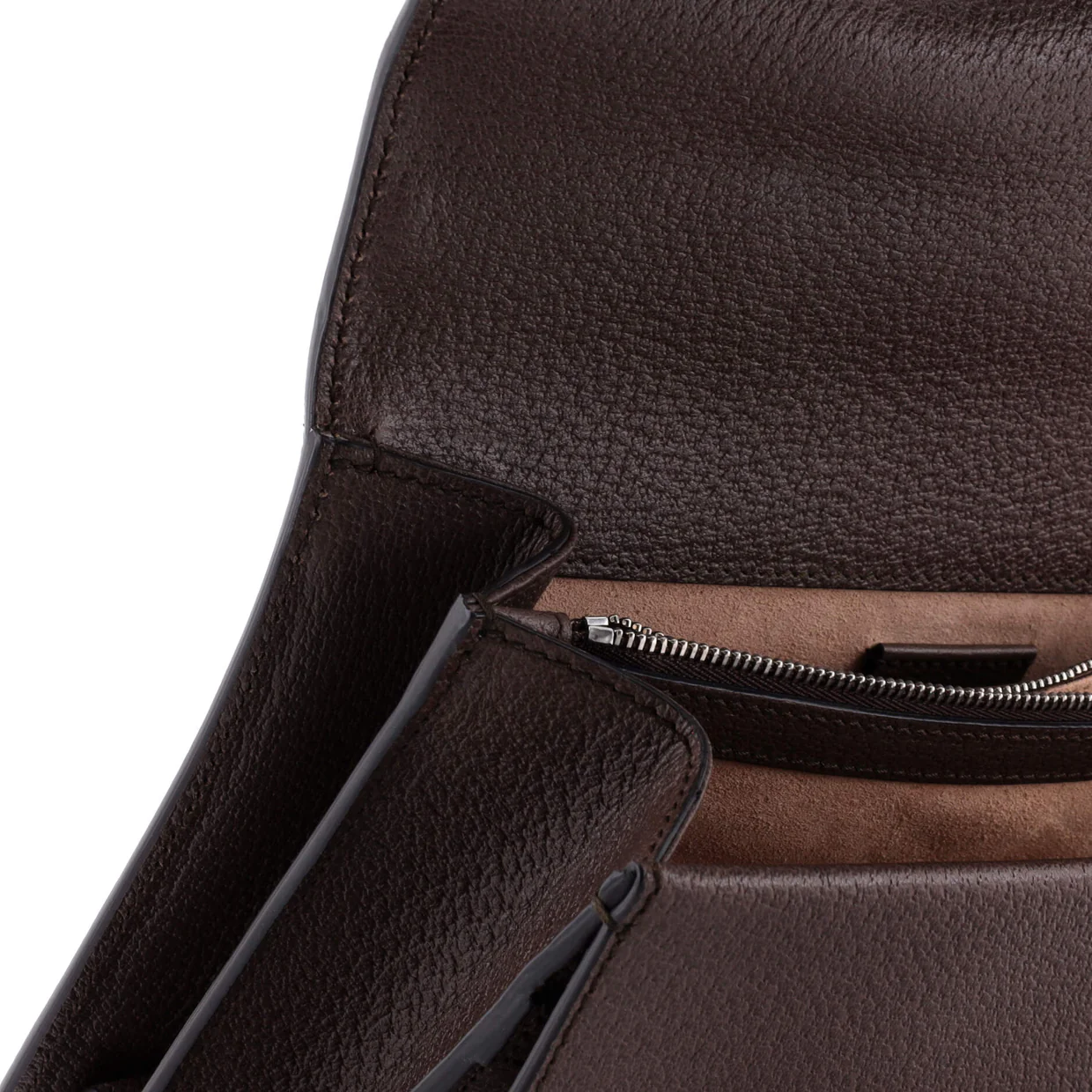 Dionysus Top Handle Chain Bag GG Coated Canvas Small - Deep Luxury