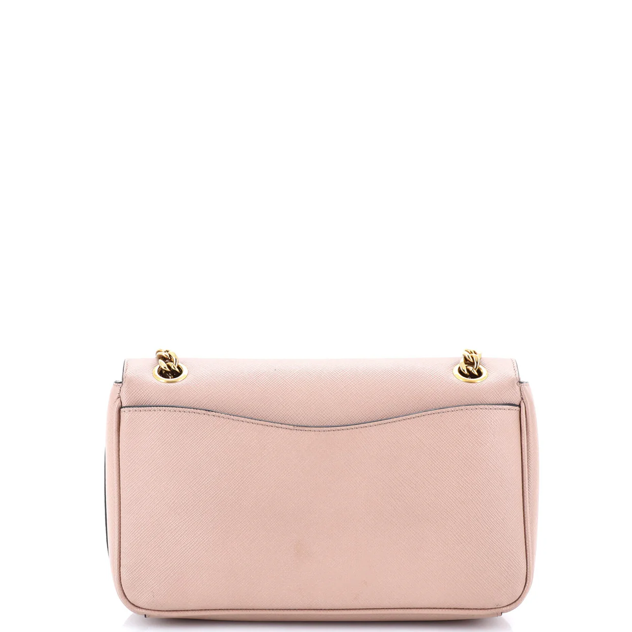 Pattina Flap Shoulder Bag Saffiano Leather Small - Deep Luxury