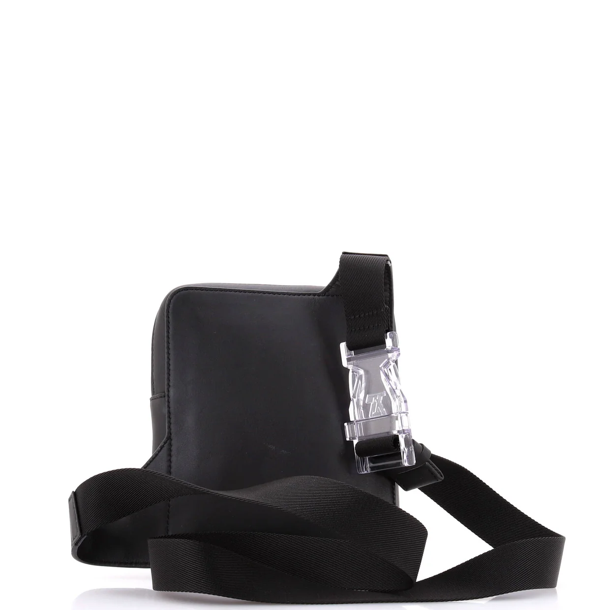 A4 Asymmetrical Sling Bag Monogram Puffer Lambskin - Deep Luxury