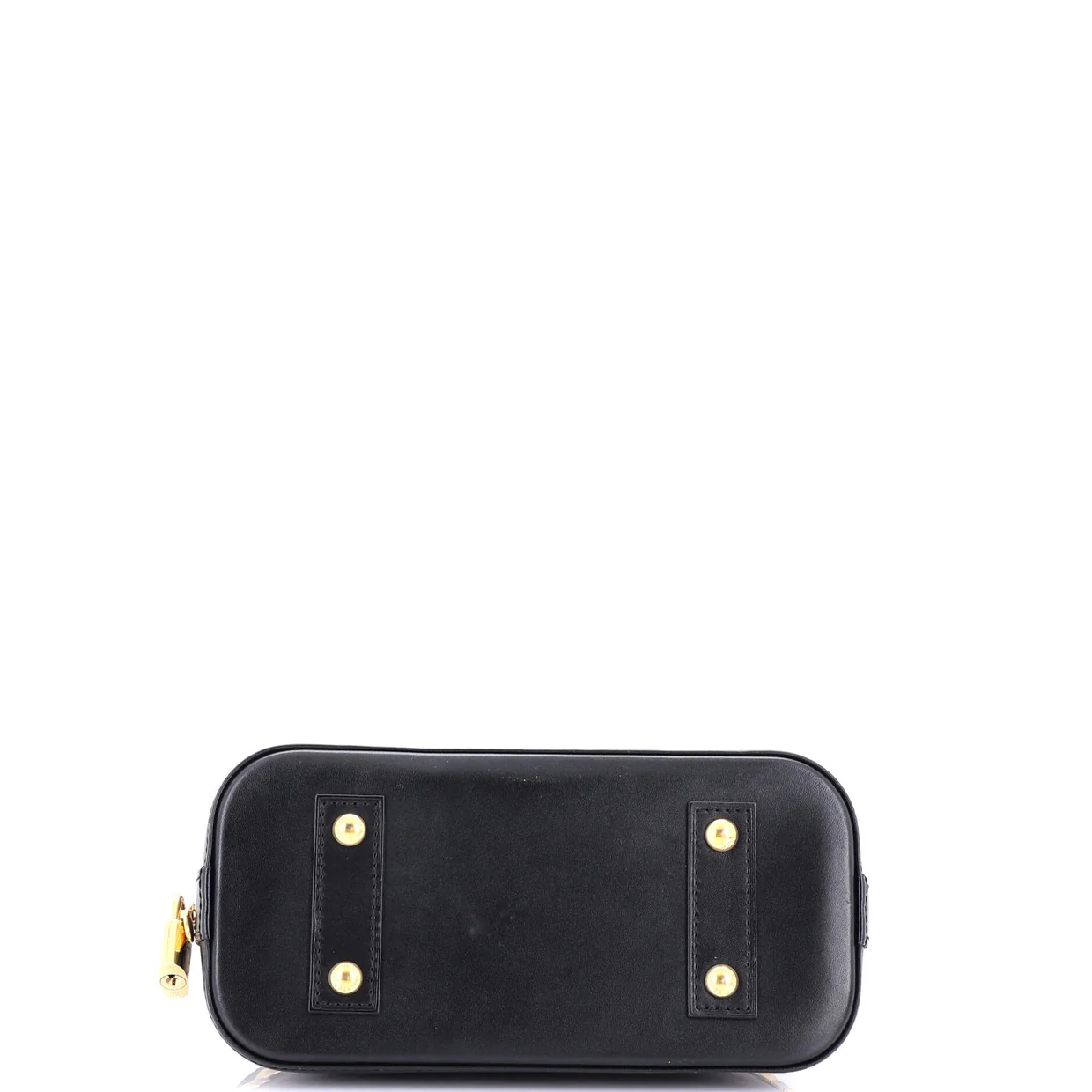 Metal Stones Alma Handbag Studded Monogram Canvas BB - Deep Luxury