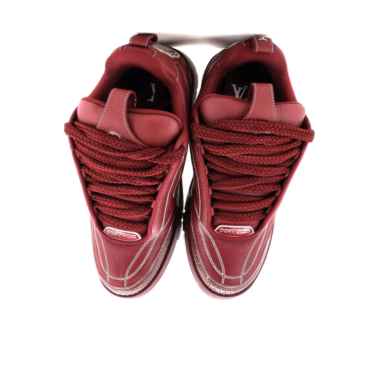 Men's LV Skate Sneakers Leather - Deep Luxury