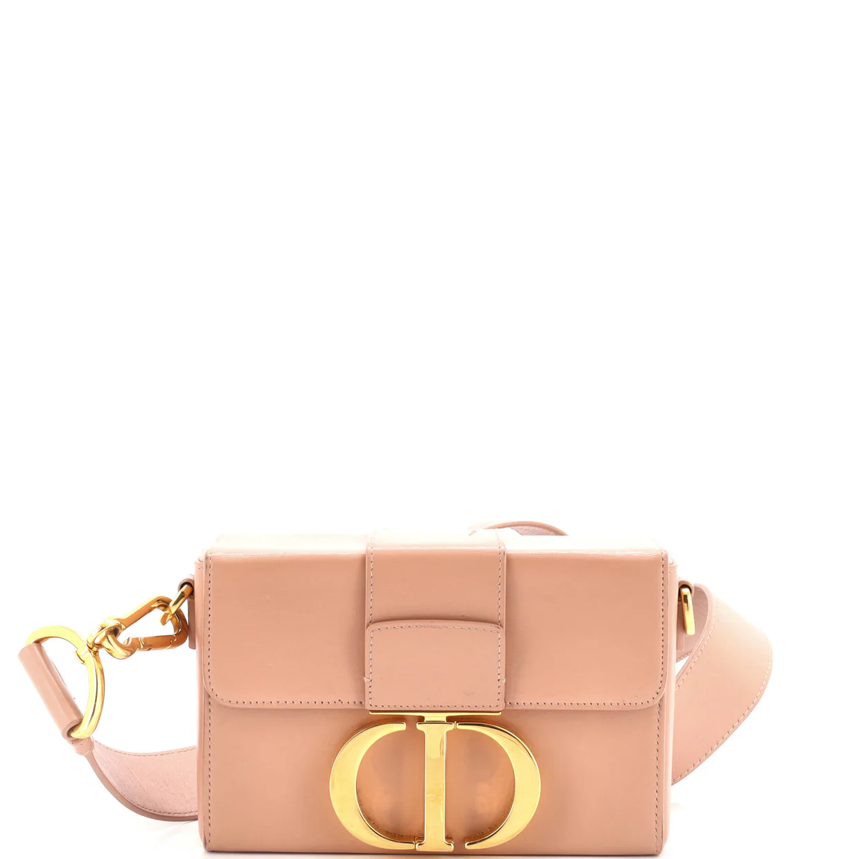 30 Montaigne Box Bag Leather - Deep Luxury