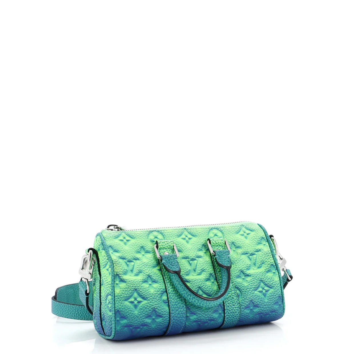 Keepall Bandouliere Bag Limited Edition Illusion Monogram Taurillon Leather XS - Deep Luxury