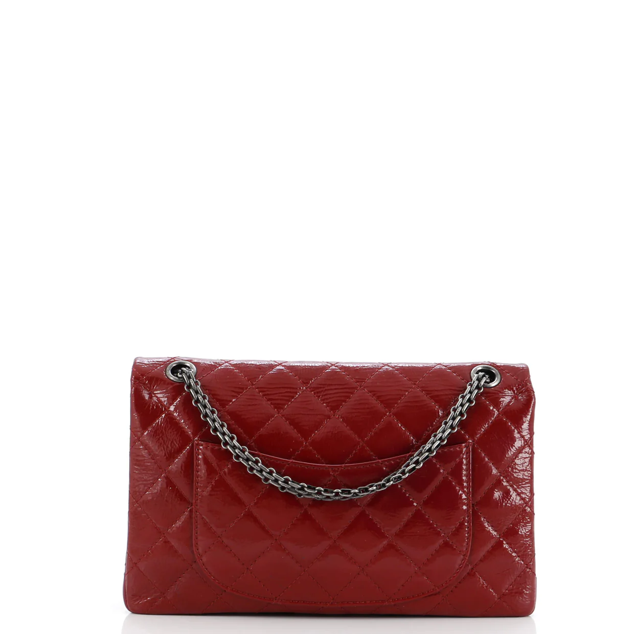 Reissue 2.55 Flap Bag Quilted Crinkled Patent 226 - Deep Luxury