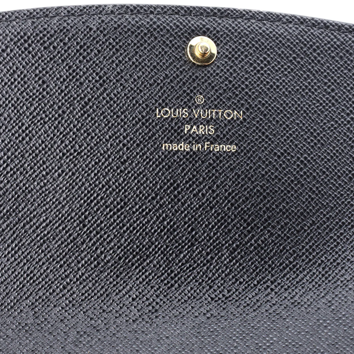 Emilie Wallet Reverse Monogram Canvas - Deep Luxury