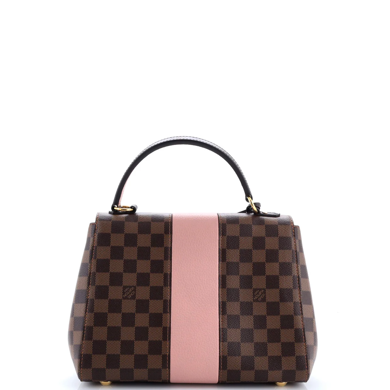 Bond Street Handbag Damier with Leather MM - Deep Luxury