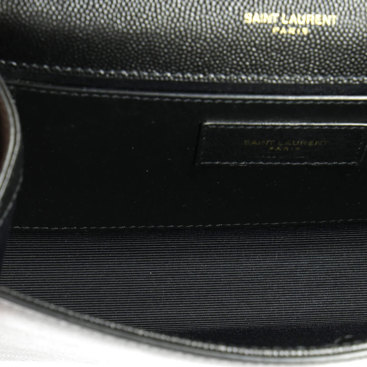 Classic Monogram Crossbody Bag Grainy Leather Small - Deep Luxury