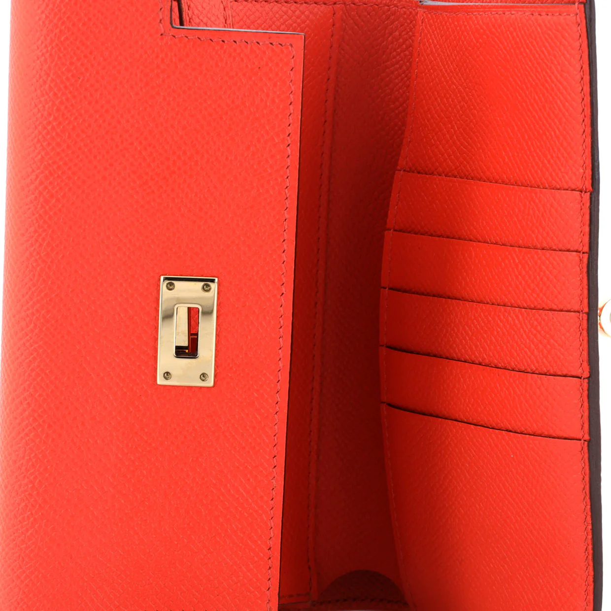 Kelly Trifold Wallet Epsom Medium - Deep Luxury