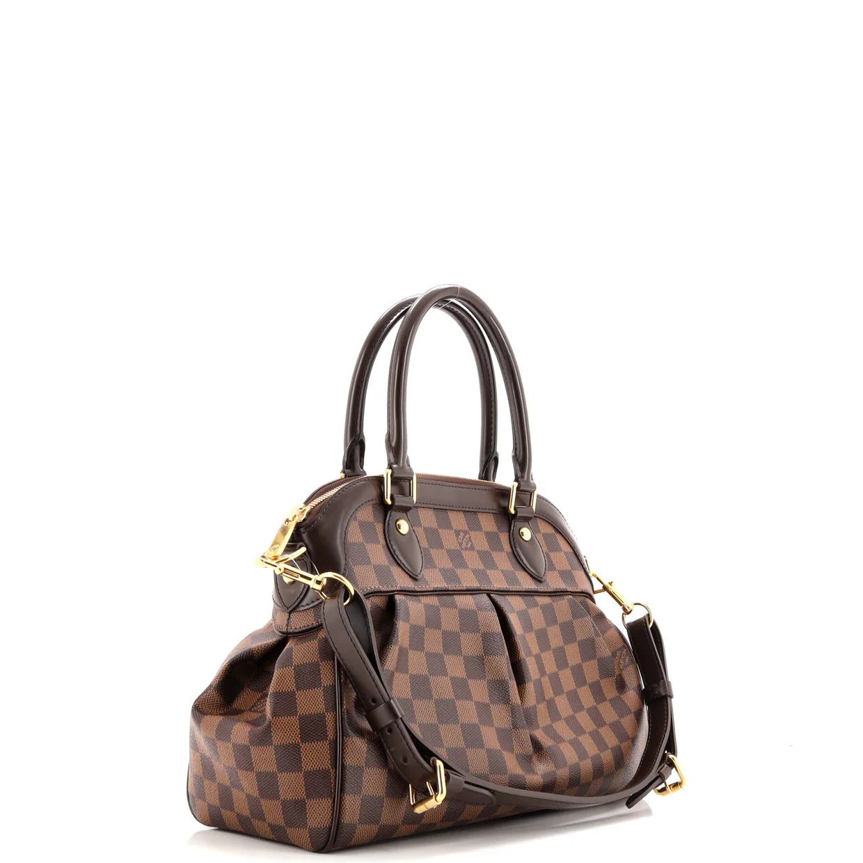 Trevi Handbag Damier PM - Deep Luxury