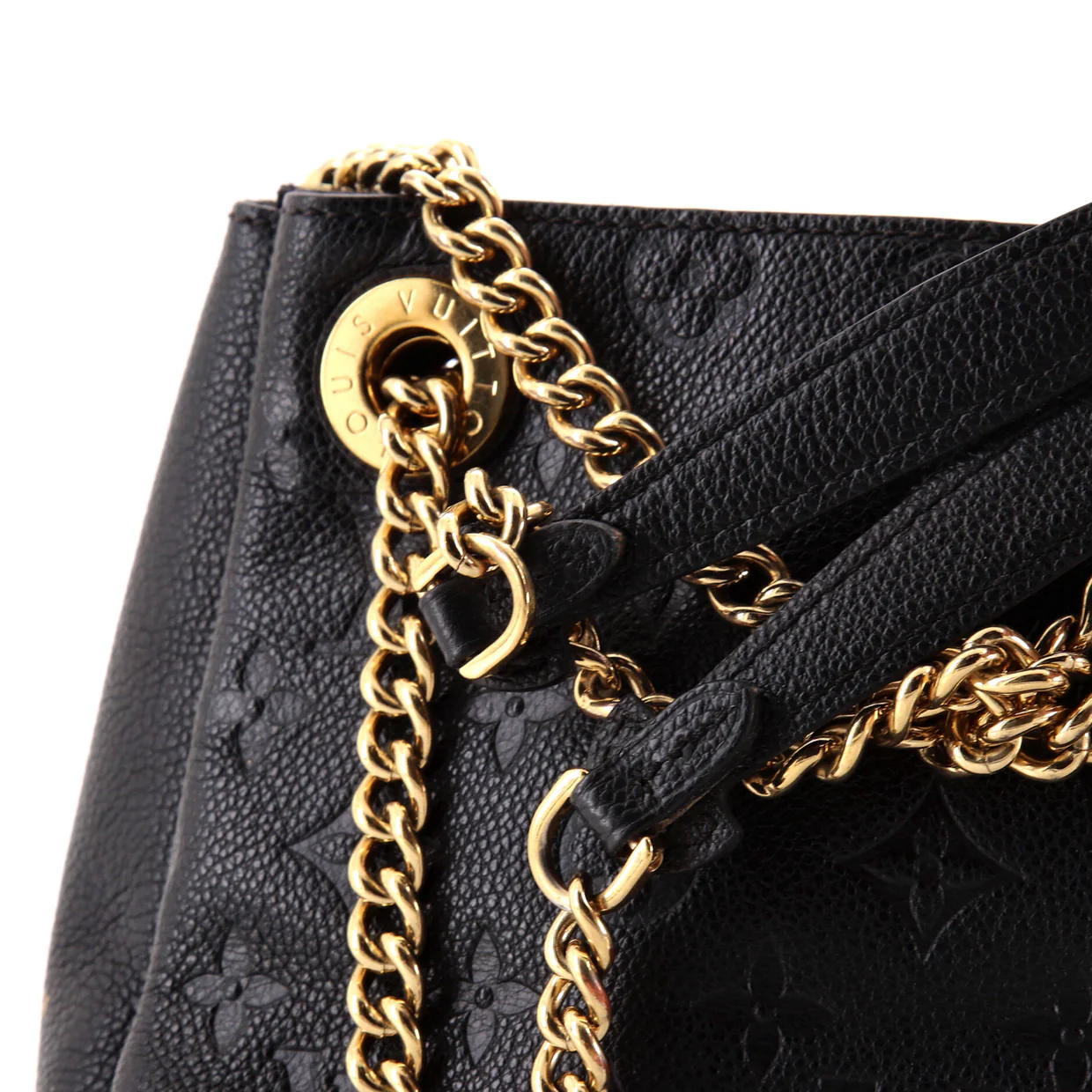 Surene Handbag Monogram Empreinte Leather BB - Deep Luxury