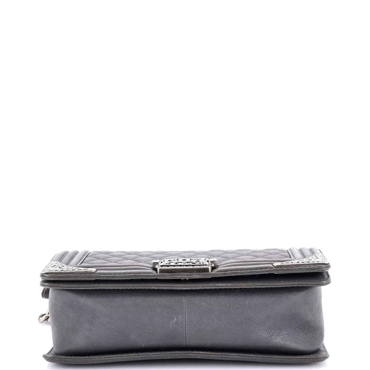 Paris-Dallas Boy Flap Bag Quilted Calfskin with Metal Adornments Old Medium - Deep Luxury