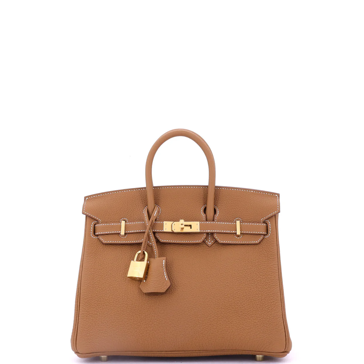 Birkin Handbag Gold Togo with Gold Hardware 25 - Deep Luxury