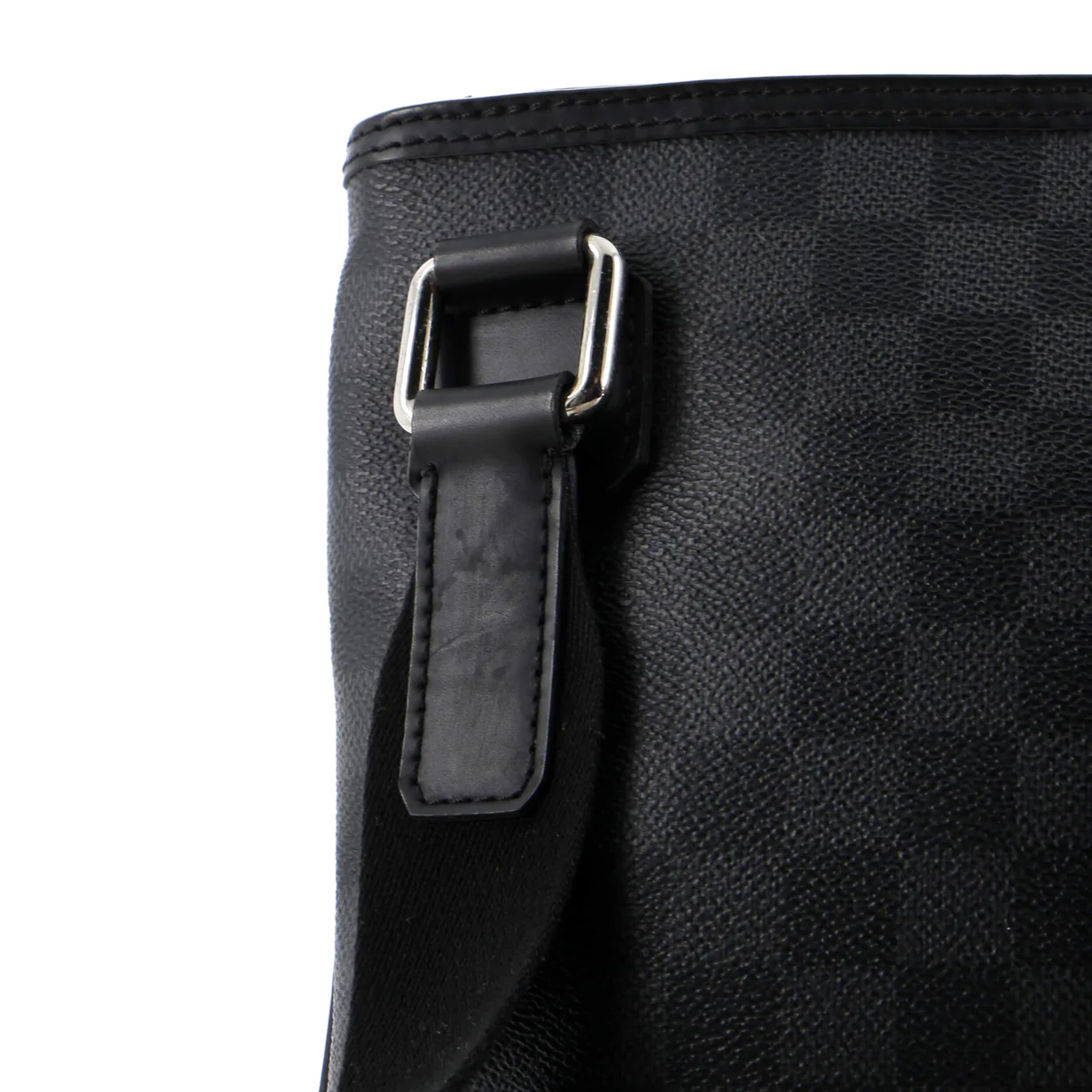 Thomas Handbag Damier Graphite - Deep Luxury