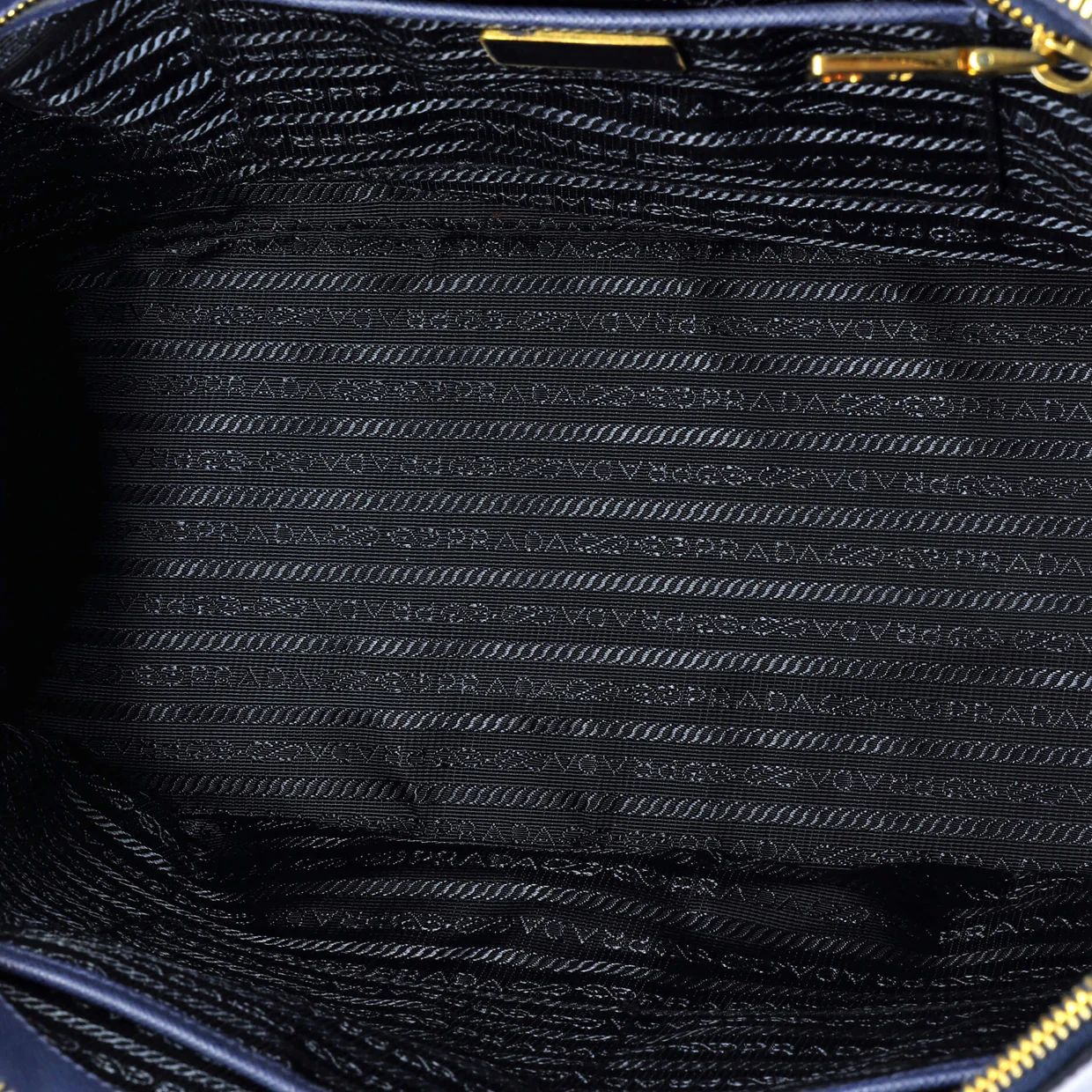 Double Zip Lux Tote Saffiano Leather Large - Deep Luxury
