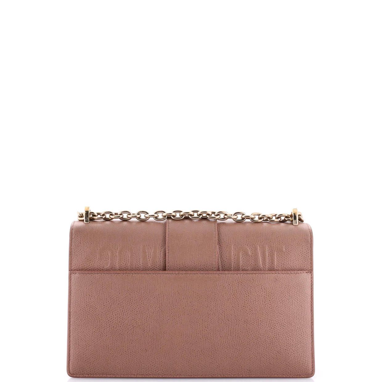 30 Montaigne Chain Flap Bag Leather - Deep Luxury