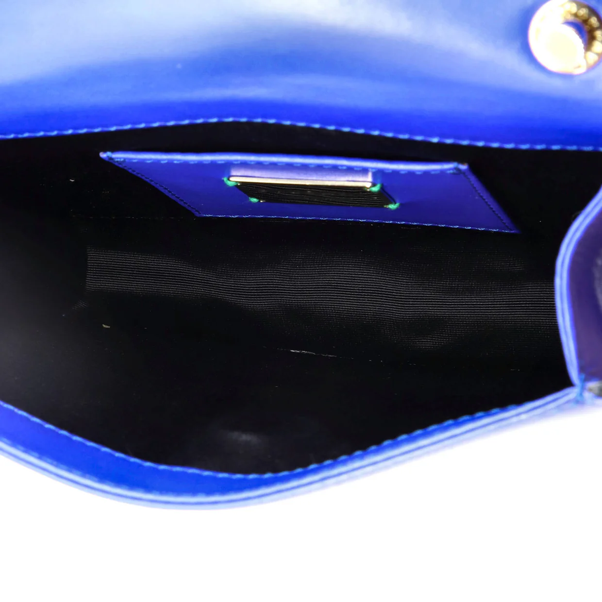 Serpenti Forever Square Shoulder Bag Leather and Stingray Small - Deep Luxury