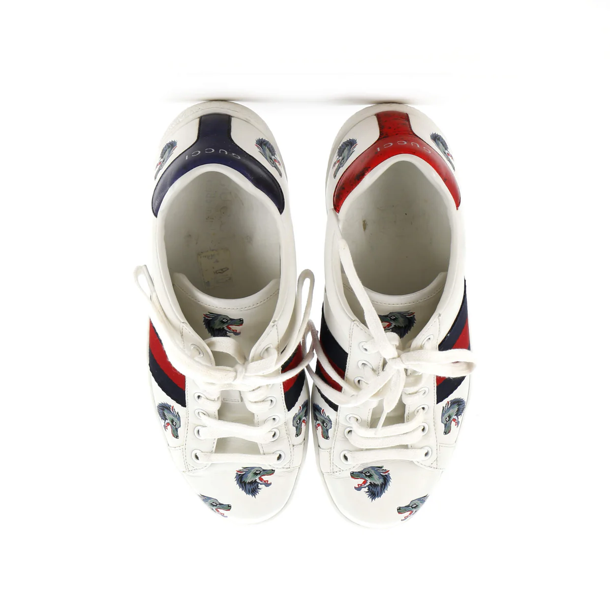 Ace Sneakers Printed Leather - Deep Luxury