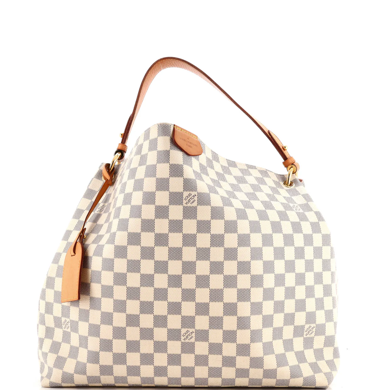 Graceful Handbag Monogram Canvas MM - Deep Luxury