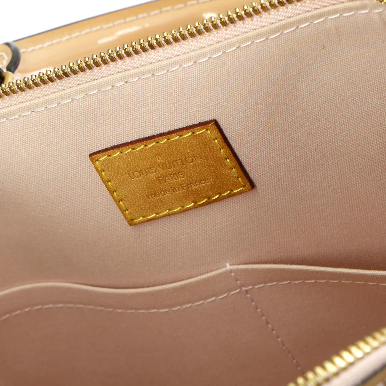Alma Handbag Monogram Vernis BB - Deep Luxury