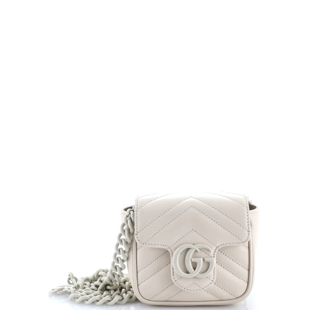 GG Marmont Flap Belt Bag Matelasse Leather Mini - Deep Luxury