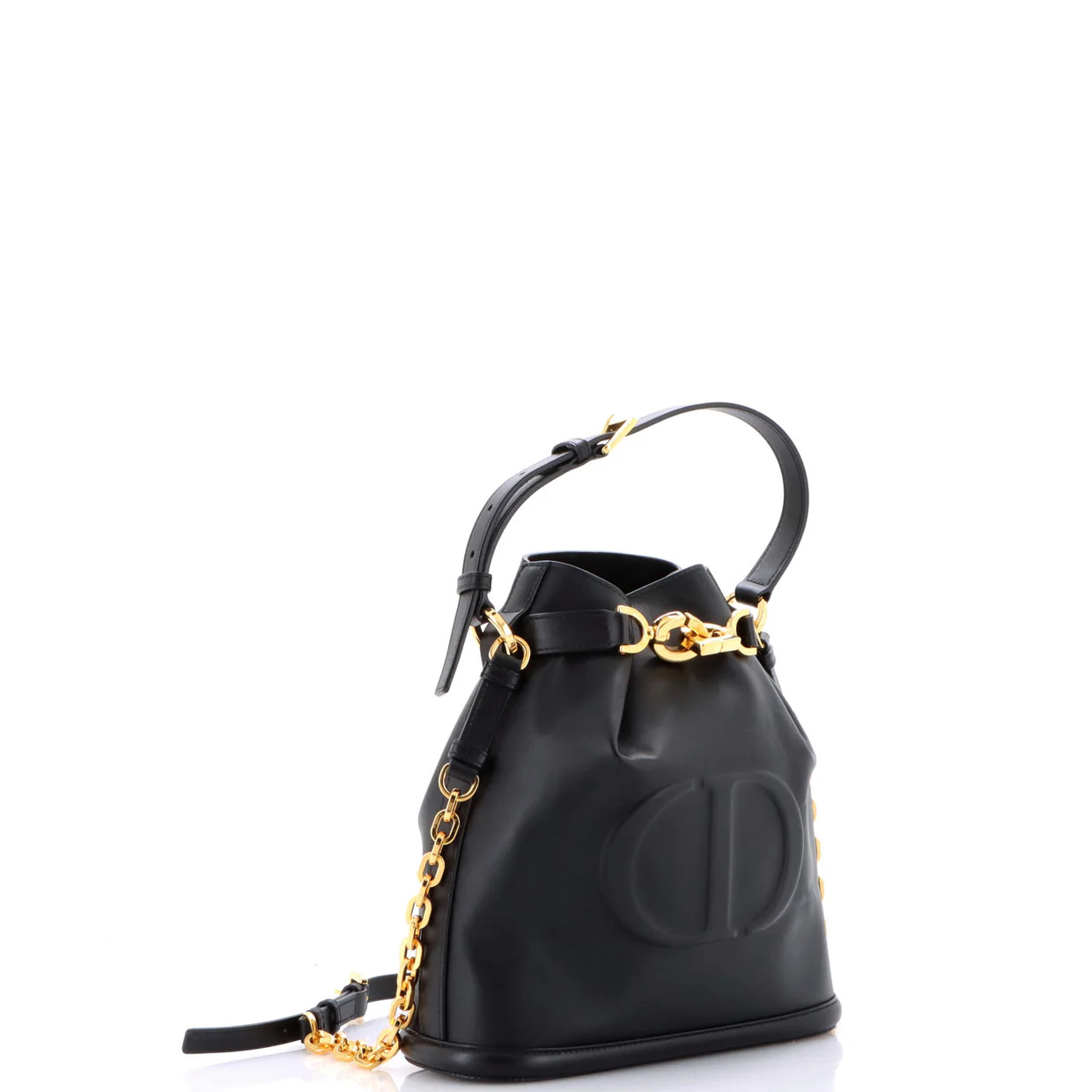 C'est Bucket Bag Leather Medium - Deep Luxury