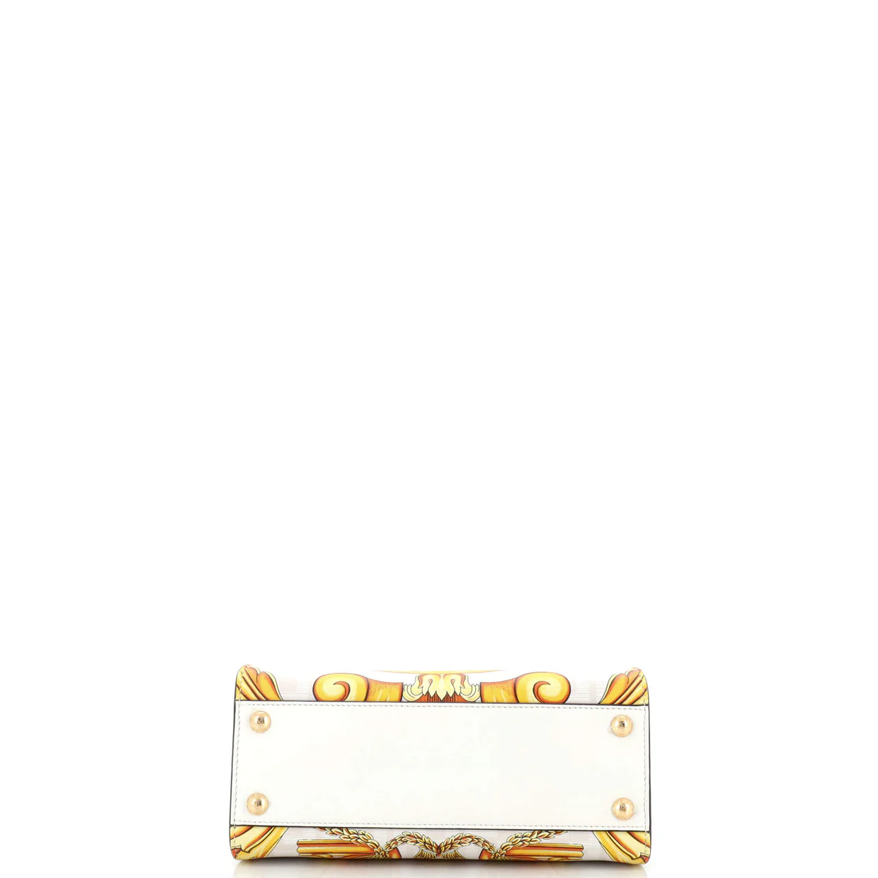 x Versace Fendace Peekaboo Bag Printed Zucca Leather Mini - Deep Luxury