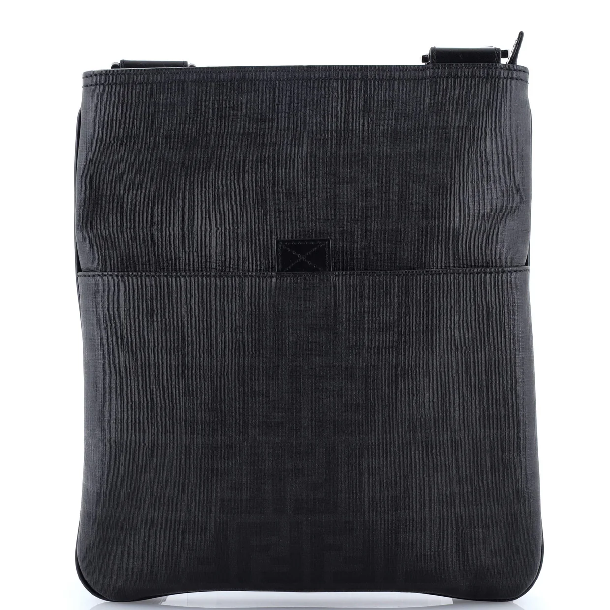 Front Pocket Messenger Bag Zucca Coated Canvas Medium - Deep Luxury