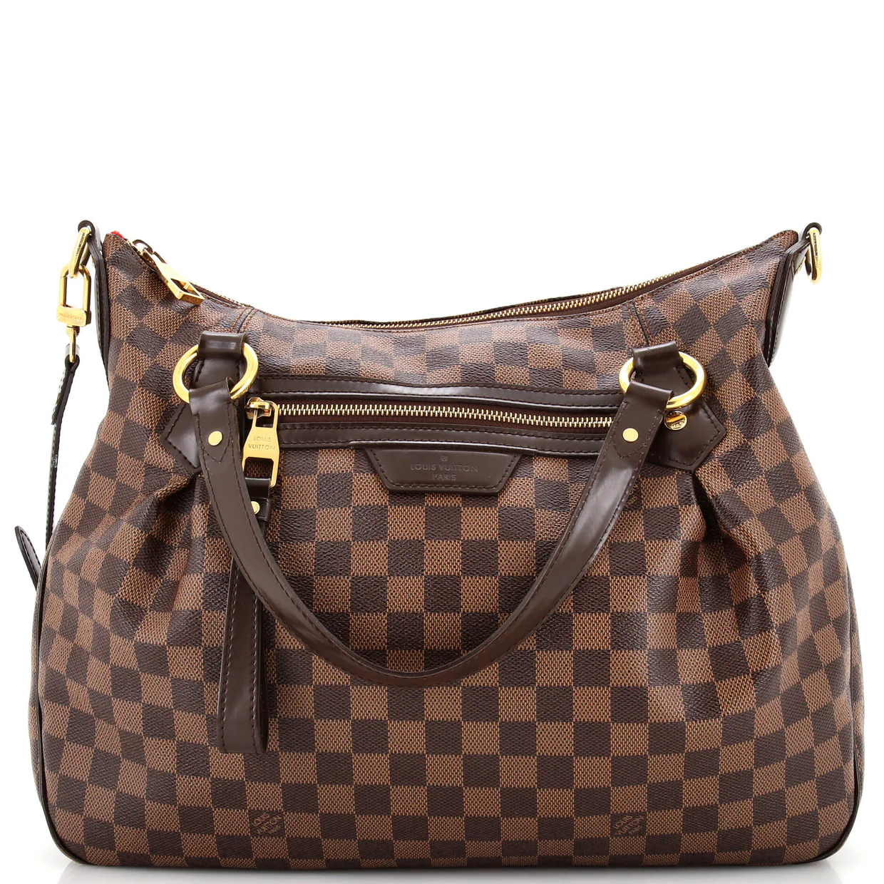 Evora Handbag Damier MM - Deep Luxury