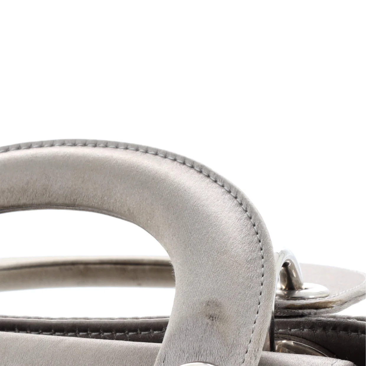 Lady Dior Bag Crystal Embellished Cannage Quilt Satin Mini - Deep Luxury