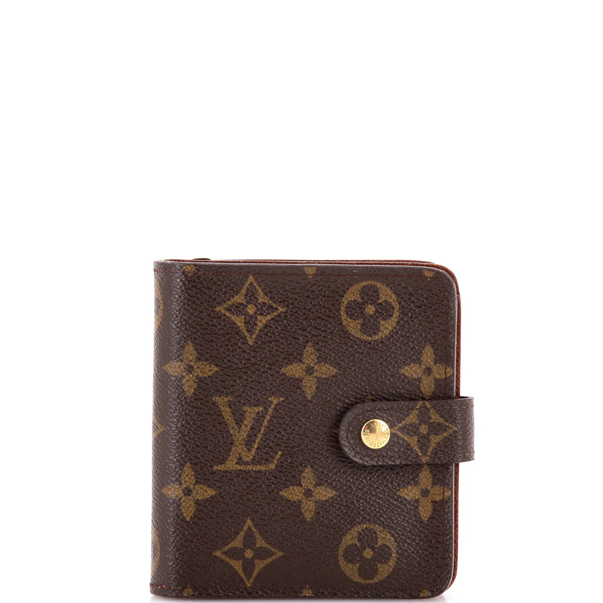 Compact Zippe Wallet Monogram Canvas - Deep Luxury