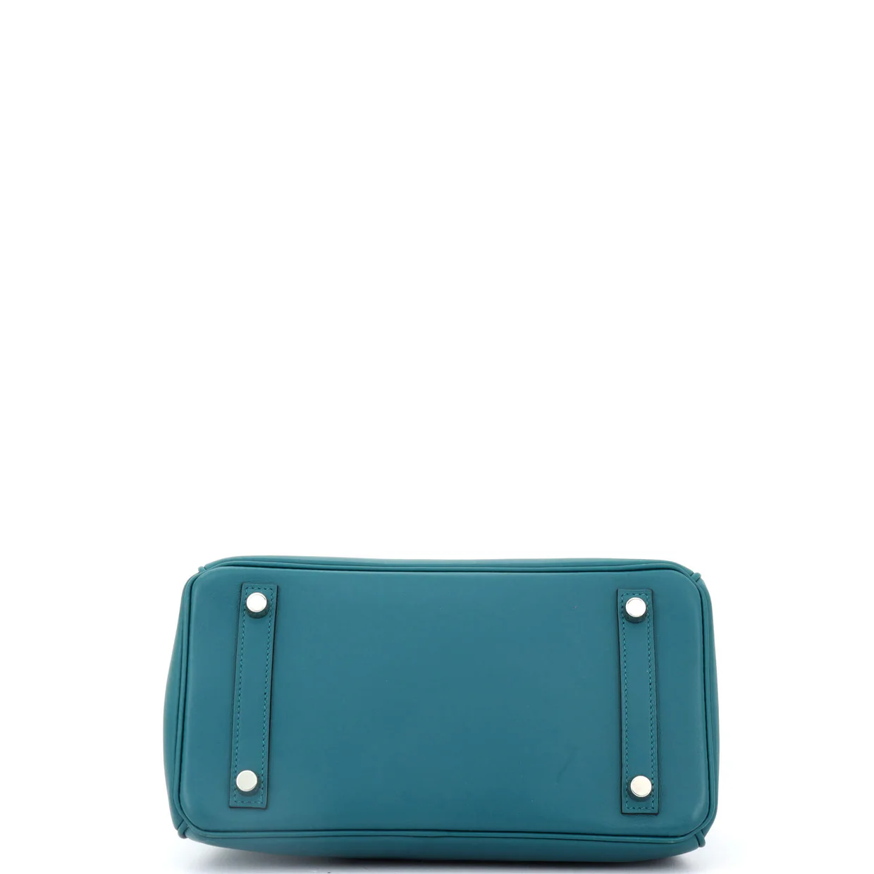 Birkin Handbag Vert Bosphore Swift with Palladium Hardware 25 - Deep Luxury