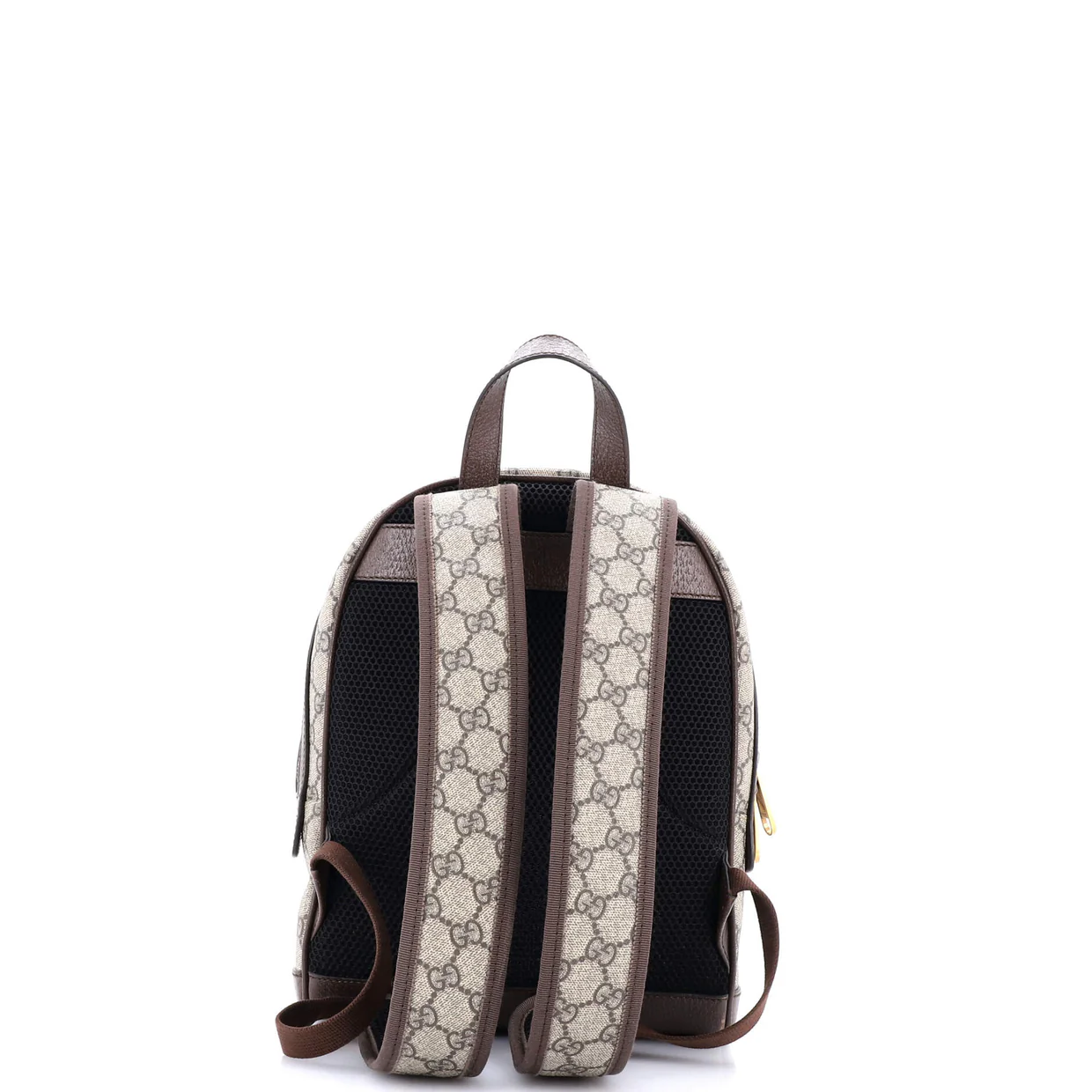 Ophidia Backpack GG Coated Canvas and Leather Small - Deep Luxury
